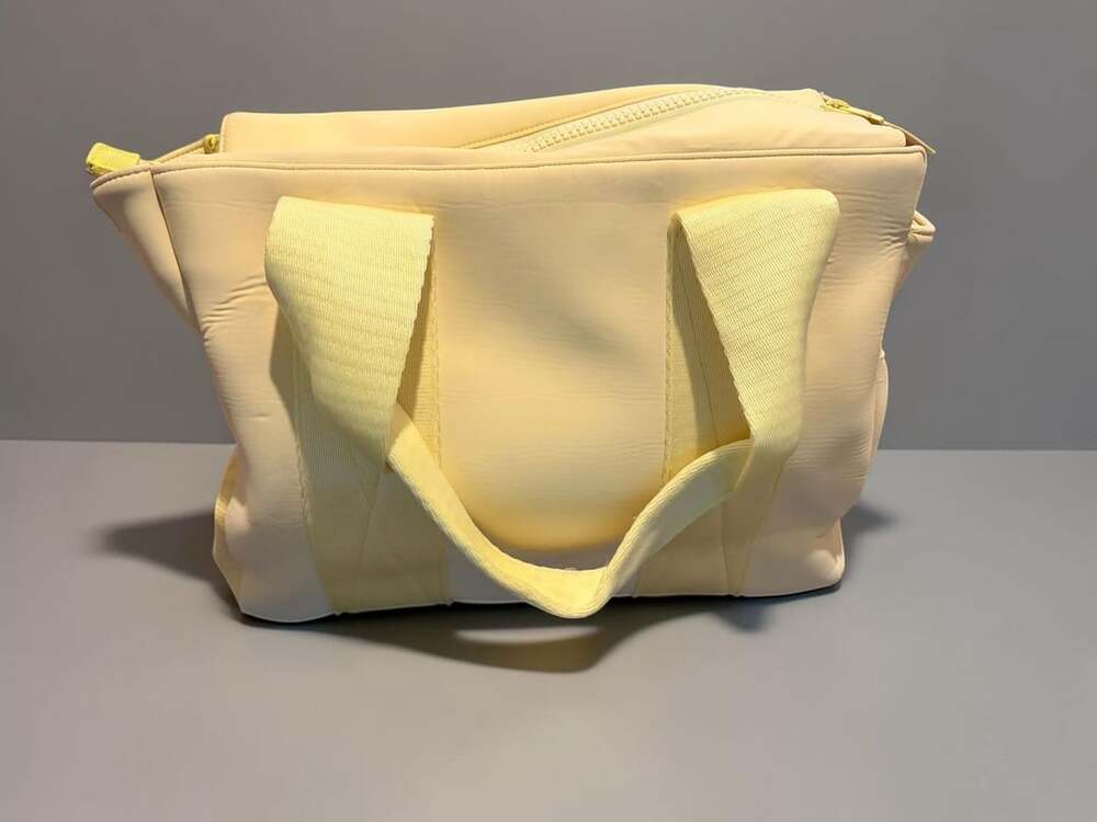 is The GameChanger Sports Tote Bag Pickle Ball Yellow Duffel
